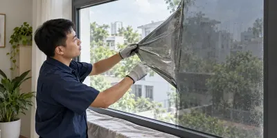 Trang chủ 50 Cách Bóc Phim Cách Nhiệt Cũ, Làm Sạch Keo Và Chuẩn Bị Dán Lại